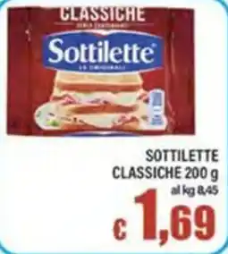 Top Supermercati Sottilette classiche offerta