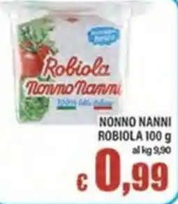 Top Supermercati Robiola Nonno Nanni offerta