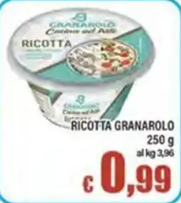 Top Supermercati Ricotta Granarolo offerta