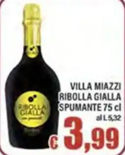 Top Supermercati Villa Miazzi Ribolla Gialla Spumante offerta