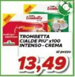 MA Supermercati Trombetta cialde piu' intenso - crema offerta