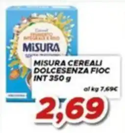 MA Supermercati Misura cereali dolcezza fioc offerta