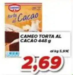 MA Supermercati Cameo torta al cacao offerta