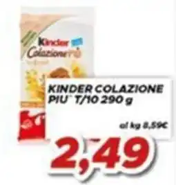 MA Supermercati Kinder Colazione Più offerta