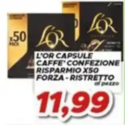 MA Supermercati L'OR capsule caffè offerta