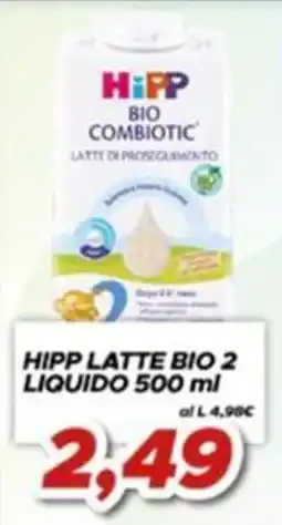 MA Supermercati Hipp latte bio 2 offerta
