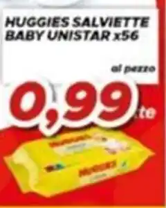 MA Supermercati Huggies salviette baby unistar offerta