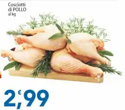 Sidis Cosciotti di pollo offerta