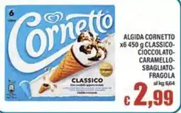 Top Supermercati Algida Cornetto Classico offerta