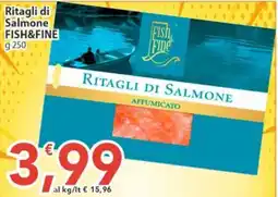 Sidis Ritagli di Salmone FISH&FINE offerta