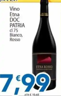 Sidis Vino Etna DOC Patria offerta