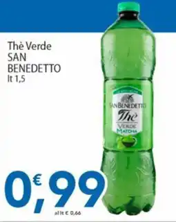 Sidis Thè Verde San Benedetto offerta