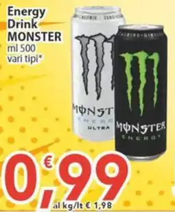Sidis Energy Drink Monster offerta