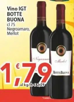 Sidis Vino IGT Botte Buona offerta