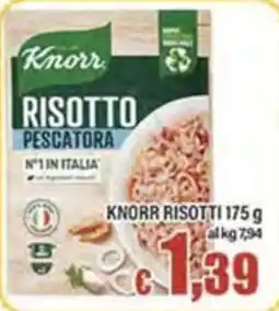 Top Supermercati Knorr risotto pescatora offerta