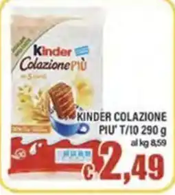 Top Supermercati Kinder Colazione Più offerta