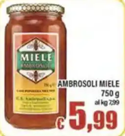 Top Supermercati Ambrosoli miele offerta