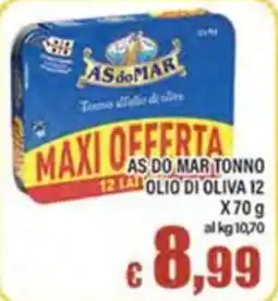 Top Supermercati As do Mar olio di oliva offerta