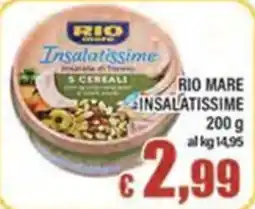 Top Supermercati Rio mare Insalatissime offerta