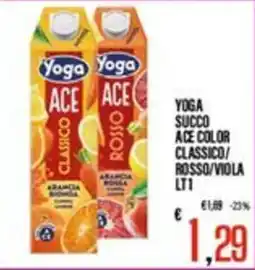 Supermercati EffePiù Yoga Ace Classico/ Rosso offerta