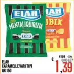 Supermercati EffePiù Elah caramelle vari tipi offerta