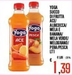 Supermercati EffePiù Yoga succo di frutta offerta