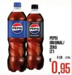 Supermercati EffePiù Pepsi Original/Zero offerta