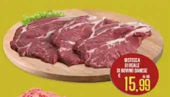 Supermercati EffePiù Bistecca di reale di bovino danese offerta
