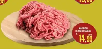 Supermercati EffePiù Macinato di bovino danese offerta