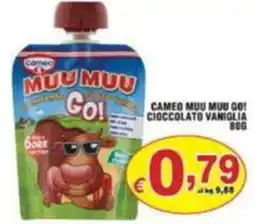 Sacoph Cameo Muu Muu Go! Cioccolato Vaniglia offerta