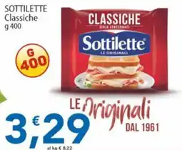 Sidis Sottilette classiche offerta