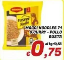 Idromarket Maggi Noodles 71 Curry Pollo offerta