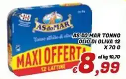 Idromarket AS DO MAR tonno olio di oliva offerta