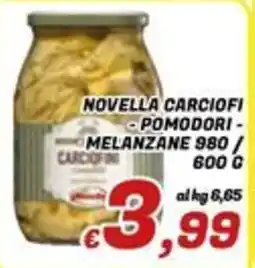 Idromarket Novella Carciofi Pomodori Melanzane offerta