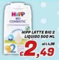 Idromarket Hipp latte bio 2 offerta