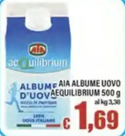 Top Supermercati AIA Albumine Uovo Aequilibrium offerta
