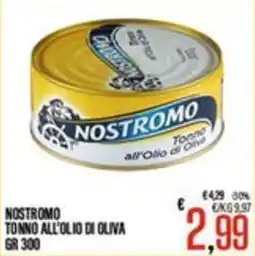 Supermercati EffePiù Nostromo tonno all'olio di oliva offerta
