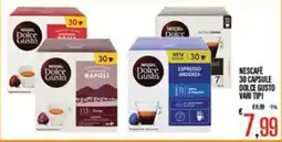 Supermercati EffePiù Nescafé 30 capsule dolce gusto offerta