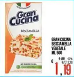 Supermercati EffePiù Gran Cucina Besciamella Vegetale offerta