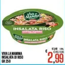 Supermercati EffePiù Viva la mamma insalata di riso offerta