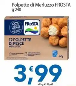 Sidis Polpette di merluzzo Frosta offerta