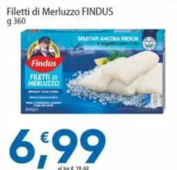 Sidis Filetti di Merluzzo Findus offerta