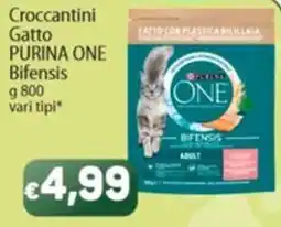 Sidis Crocchettini Gatto PURINA ONE Bifensis offerta
