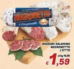 Idromarket Negronetto l'originale offerta