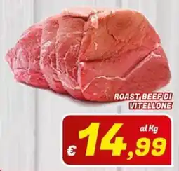 Idromarket Roast beef di vitellone offerta