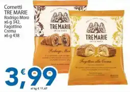 Sidis Cornetti TRE MARIE Rodrigo Moro offerta