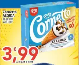 Sidis Cornetto Algida Classico offerta