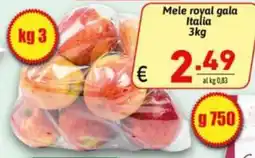 Ipercarni Mele royal gala offerta