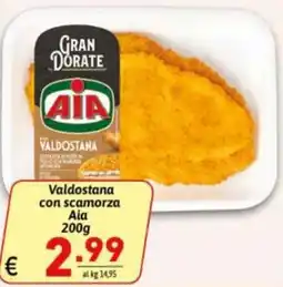 Ipercarni Valdostana con scamorza Aia offerta