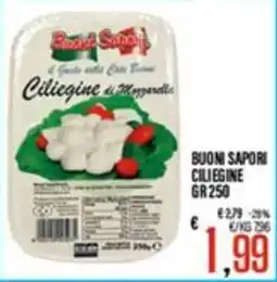 Supermercati EffePiù Ciliegine di Mozzarella offerta